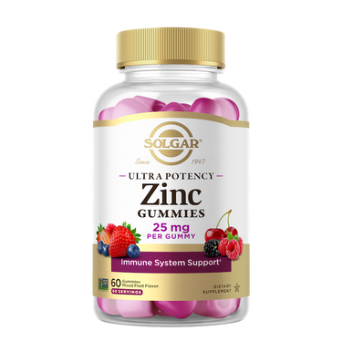 Ultra Potency Zinc Mixed Fruit Gummies